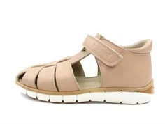 Pom Pom sandal rose med velcro